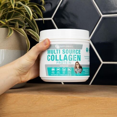 Vanilla Multi Collagen Protein Powder - Hydrolyzed Bovine Collagen Peptides, Albumen Protein, Hydrolyzed Marine Collagen Peptides, Natural Flavors in Saudi Arabia
