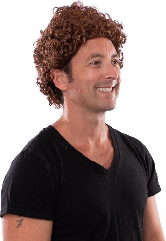 شعر مستعار قصير مجعد بني أفريقي بادي، شعر مستعار ستيب براذرز، شعر مستعار زي داستن بيدرو in Kuwait