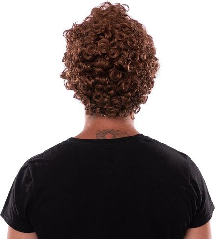 شعر مستعار قصير مجعد بني أفريقي بادي، شعر مستعار ستيب براذرز، شعر مستعار زي داستن بيدرو in Kuwait