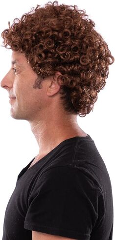 شعر مستعار قصير مجعد بني أفريقي بادي، شعر مستعار ستيب براذرز، شعر مستعار زي داستن بيدرو in Kuwait