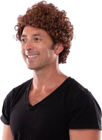 شعر مستعار قصير مجعد بني أفريقي بادي، شعر مستعار ستيب براذرز، شعر مستعار زي داستن بيدرو in Kuwait