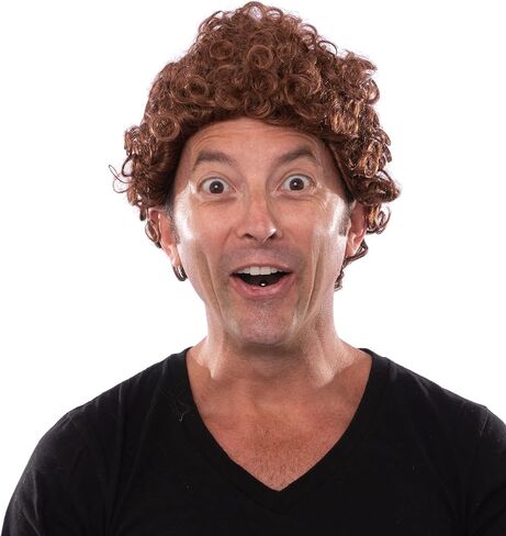 شعر مستعار قصير مجعد بني أفريقي بادي، شعر مستعار ستيب براذرز، شعر مستعار زي داستن بيدرو in Kuwait