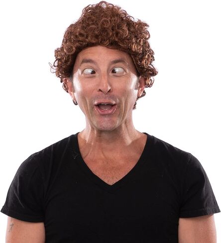 شعر مستعار قصير مجعد بني أفريقي بادي، شعر مستعار ستيب براذرز، شعر مستعار زي داستن بيدرو in Kuwait