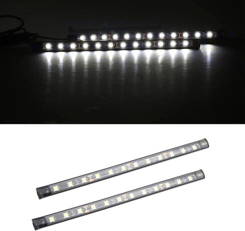 طقم إضاءة محيطة للسيارة مكون من قطعتين مع ولاعة سجائر، مصابيح LED 12 فولت للسيارة LED ضوء داخلي DRL شريط ضوء النهار مقاوم للماء للقيادة مصباح الضباب RGB أضواء الجو (أزرق) in Saudi Arabia