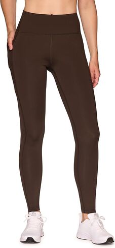 RBX Activewear Women's Workout Legging, Full Length Legging for Women Ruched Waist Squat Proof Yoga Tights with Pockets in Kuwait