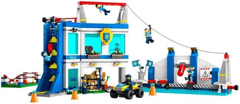 LEGO City Police Training Academy 60372, Station Playset with Obstacle Course, Horse Figure, Quad Bike Toy and 6 Officer Minifigures, for Kids Ages 6 Plus in Saudi Arabia