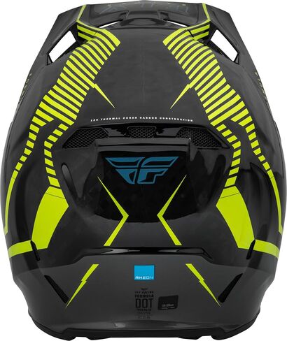 خوذة Fly Racing 2023 للبالغين من الكربون (ذهبي/أسود، متوسط) in Saudi Arabia