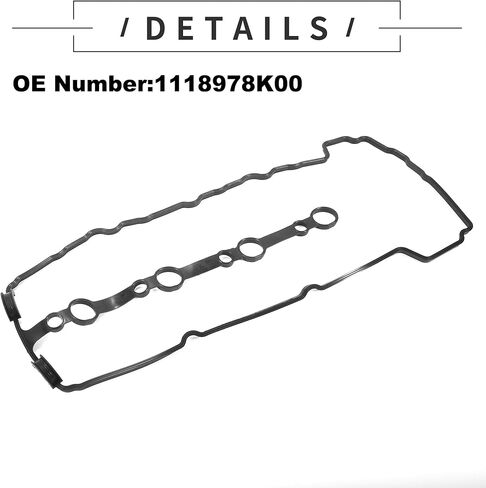 حشية غطاء صمام Motoforti، حشية ختم صمام رأس الأسطوانة، لسوزوكي SX4 RW420 GYA51S 2.0L 4 Cyl، MP، J20B، 16V، VVT، DOHC، مطاط، رقم 1118978K00، أسود in Saudi Arabia