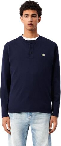 Lacoste Men's Long Sleeved Cotton Jersey T-Shirt in Saudi Arabia