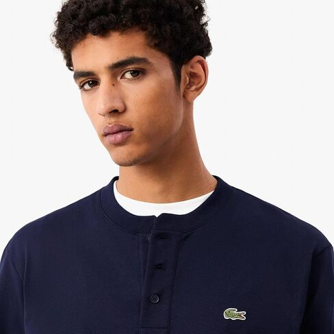 Lacoste Men's Long Sleeved Cotton Jersey T-Shirt in Saudi Arabia