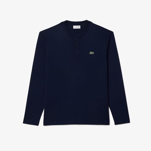 Lacoste Men's Long Sleeved Cotton Jersey T-Shirt in Saudi Arabia