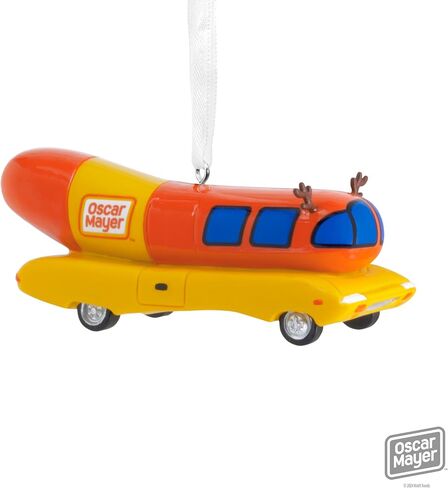 Hallmark Oscar Mayer The Wienermobile Christmas Ornament in Saudi Arabia