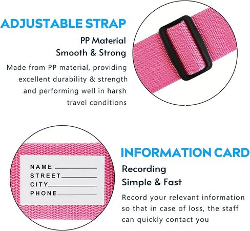 Ferris 4 Pack Luggage Straps TSA Approved - Adjustable Luggage Strap Luggage Belt Strap Suitcase Belt Strap Luggage Straps for Suitcases Bag Straps with Buckle Closure, Accessory for Travel (Green) in Saudi Arabia