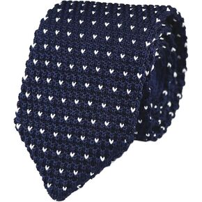 Men's 2" Vintage Casual Formal Skinny Knit Tie Knitting Necktie Pointed Bottom