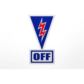 Master Safety Disconnect Switch Decal- Racing Kill Switch Sticker - SCCA, NHRA, NASA, and IMSA Compliant (25) in Kuwait