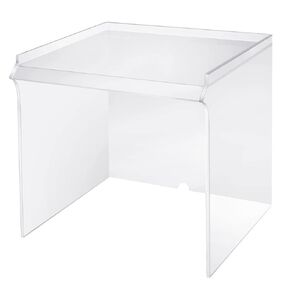 Acrylic Draft Shield Dust Cover for Lab Equipment or Office Use 13x13x13 Inches Small