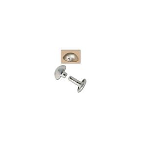Tandy Leather Domed Rivets 10 mm Nickel Plated 100/pk 11321-12