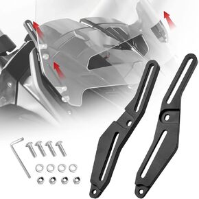 2.3’’ Windscreen Adjusters Fit for Can-Am Spyder F3 F3-S F3-T F3-L Models 2016-2024 Windscreen Risers Windshield Bracket Mounting Kit
