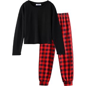 Arshiner Girls Tie Dye Outfits Sweatsuits Set Cute Pullover Hoodies Sweatshirts Jogger Sweatpants Outfit