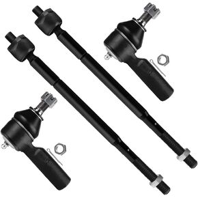 SCITOO 4pcs Front Suspension Kit Inner Outer Tie Rod End Fit 1992-2001 for Toyota Camry 1998-2003 for Sienna 1995-2004 Avalon 1999-2002 Solara