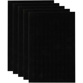 DOITOOL 5PCS Black Foam Ring Inserts, Jewelry Organizer Trays for Drawers Inserts, Jewelry Storage Tray Display Case