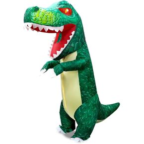 Inflatable Dinosaur Costume Adult,Halloween Costumes Women Men Costume,Halloween Party Costumes Blow up Costumes
