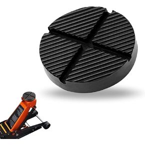 Floor Jack Rubber Pad, Universal Jack Pad Adapter Pinch Weld Side Frame Rail Protector (1 Pack)