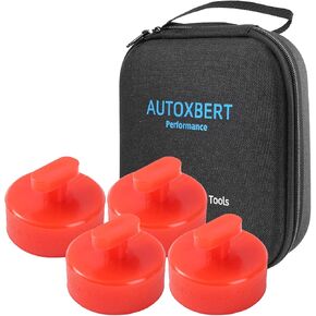 Car Jack Pad Lift Round Solid Polyethylene Point Adapter Sturdy Jack Support Block with Storage Bag for Chevrolet Corvette C5 C6 C7 GS Z06 Z51