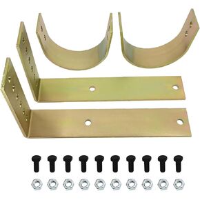 PartsFlow Zinc Steel Driveshaft Safety Loop Bolt On Drive Tail Shaft For Universal SBC BBC 350