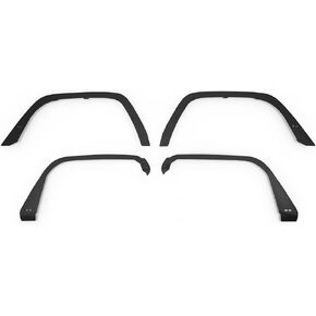 Fender Deletes for 2020-2024 Jeep Gladiator JT | Improves Clearance for Articulation | Plug and Play Amber Turn Signals | Trim Design | Flush Hardware | 3.5mm Steel Construction | Powder Coat Finish