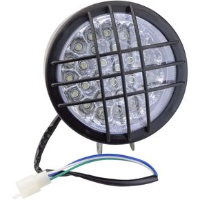 GOOFIT دراجة نارية LED المصباح الأمامي ضوء بدوره مؤشرات الإشارة ل 50cc 110cc 150cc سكوتر الدراجة رباعية ATV