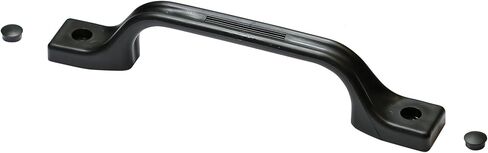 هاميلتون باوز RV مقبض خارجي لإمساك الباب بشريط مساعدة لمركبة RV، مقطورة، العربة، منزل متنقل، مقطورة البضائع، استبدال القارب OEM (بلاستيك أسود) (أسود 2-حزمة) in Kuwait