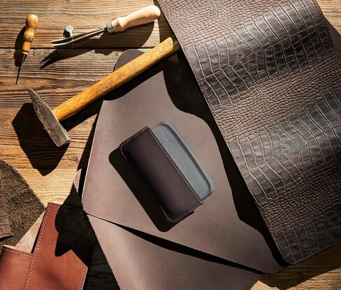 Genuine Leather burnishing Tool Glass Slicker Leather roughing Tool Leather Working Tools and Supplies for leatherwork in Saudi Arabia
