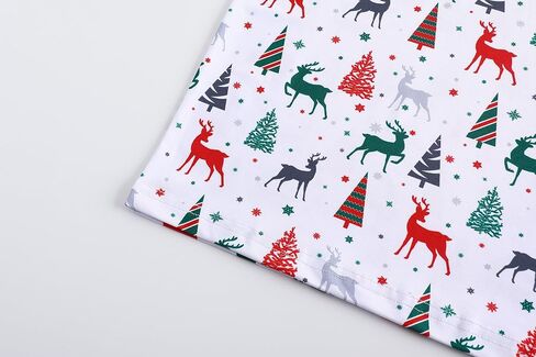 Men's Christmas Shirt Short Sleeve Santa Claus Party Casual Golf Polo Shirts for Men in Kuwait
