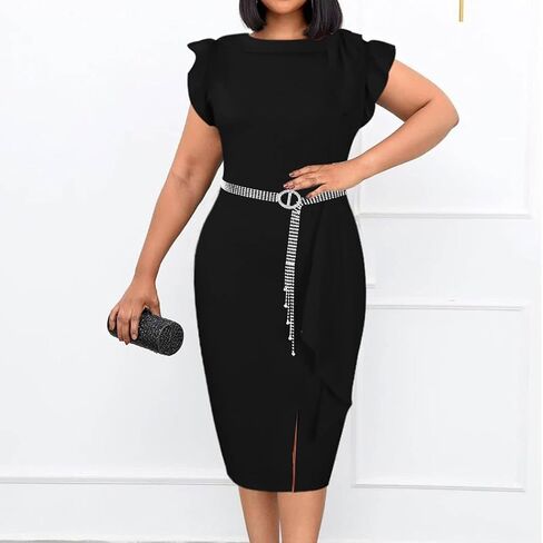 CanB Rhinestone Waist Belt Crystal Chain Belt Large Size Belt Women Waistband Belt for Dress in Kuwait