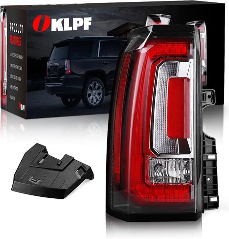 OKLPF LED Tail Light Compatible With 2015 2016 2017 2018 2019 2020 GMC Yukon/Yukon XL Replace GM2801268,Right Passenger Side Rear Brake Smoked Lens Taillight Assembly,Included Bulbs and Harness in Saudi Arabia