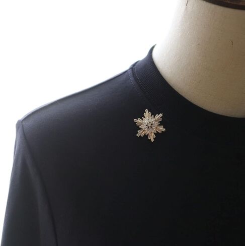 G-RUI 5pc/lot Luxury Crystal Buttons for Clothes Cubic Zircon Button for Coat Decorative CZ Sewing Silver Buttons for Cashmere Cardigan (29mm/1.14") in Kuwait