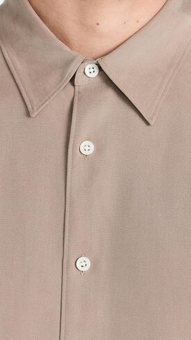 Theory Men's Noll Shirt in Fluid Lyocell in Saudi Arabia