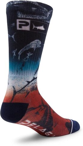جوارب PELAGIC Americamo Gyotaku Fade in Saudi Arabia