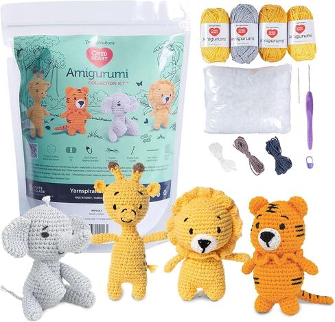 Red Heart Amigurumi Bubba The Cat Kit in Saudi Arabia