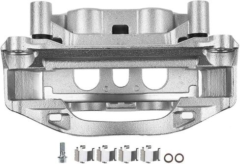 Rear Left, Driver Side Disc Brake Caliper Assembly with Bracket Compatible with Chevy for GMC For Silverado 2500 HD/3500 HD/Sierra 2500 HD/3500 HD 2011-2019, Suburban (3500 HD) 16-19 18-B5307 in Saudi Arabia