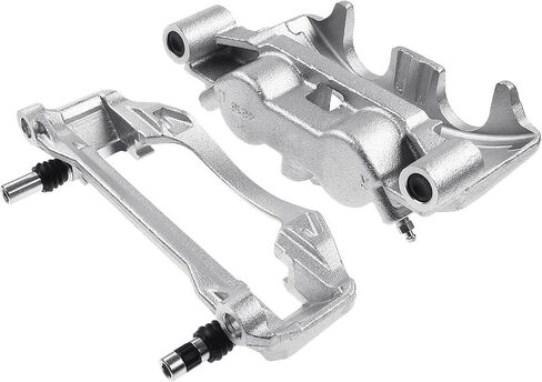 Rear Left, Driver Side Disc Brake Caliper Assembly with Bracket Compatible with Chevy for GMC For Silverado 2500 HD/3500 HD/Sierra 2500 HD/3500 HD 2011-2019, Suburban (3500 HD) 16-19 18-B5307 in Saudi Arabia