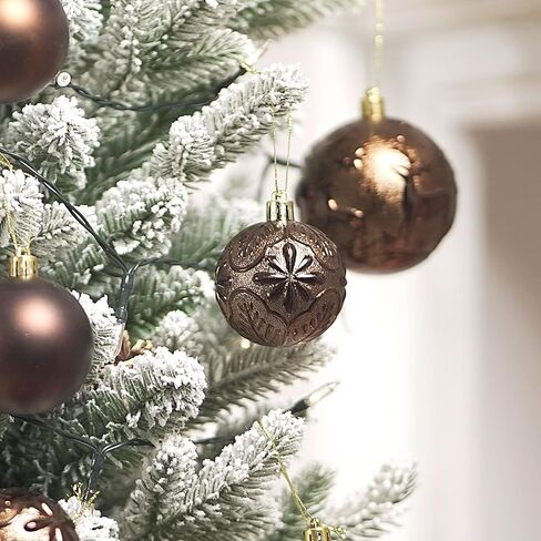 زينة عيد الميلاد لأشجار عيد الميلاد، زينة كرة عيد الميلاد الذهبية المقاومة للكسر in Kuwait