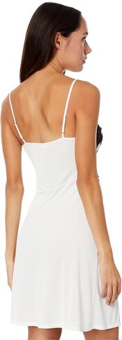 Natori Enchant Slinky Chemise Ivory/Black Lace S (Women's 6-8) in Saudi Arabia