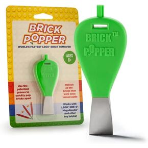 World's Fastest Brick Separator Tool - Efficient Brick Remover for Kids and Adults - Perfect for Ages 6 and Up - Essential Brick Tool (Red)