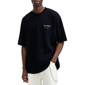 AllSaints Men's Underground Camo Short Sleeve