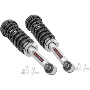 Rough Country 2" N3 Loaded Leveling Struts for 2014-2024 F150 2WD - 501074