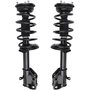 Autoround 172889 172888 Front Complete Shock Absorber Compatible with Ford Edge & Lincoln MKX 2007 2008 2009 2010 FWD, Left & Right Struts with Coil Spring Assembly