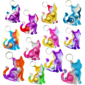 30 Packs Sky Cloud Classroom Students Gifts Bulk Bubble Fidgets Gifts from Teacher, Cloud Mini Pop Holiday Rewards Party Favors for Kids