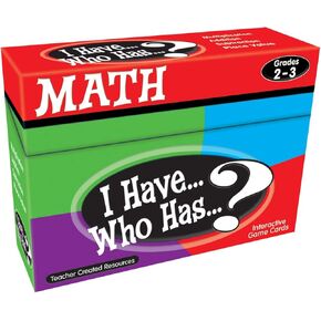 Teacher Created Resources I Have... Who Has...? Math Games Grade 2-3 (7818)